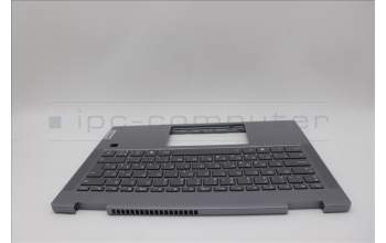 Lenovo 5CB1N61314 C-Cover with keyboard, Hungarian, Luna Grey, w/Storm Grey Keycaps, UK