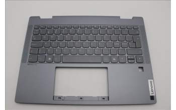 Lenovo 5CB1N61315 C-Cover with keyboard,Nordic,Luna Grey,w/Storm Grey Keycaps