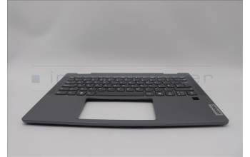Lenovo 5CB1N61326 C-Cover with keyboard, UK English, Luna Grey, w/Grey Keycaps, UK