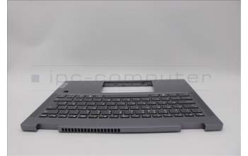 Lenovo 5CB1N61326 C-Cover with keyboard, UK English, Luna Grey, w/Grey Keycaps, UK