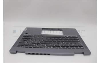 Lenovo 5CB1N61337 C-Cover with keyboard, French, Luna Grey, w/Grey Keycaps, US