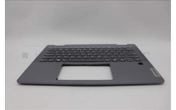 Lenovo 5CB1N61349 C-Cover with keyboard, US English Euro, Luna Grey, w/Grey Keycaps, US