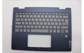 Lenovo 5CB1N61362 C-Cover with keyboard, Portuguese, Cosmic Blue, w/Storm Grey Keycaps, UK