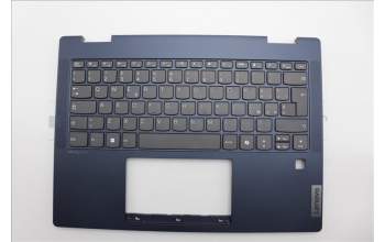 Lenovo 5CB1N61388 C-Cover with keyboard, Italian, Cosmic Blue, w/Grey Keycaps, UK