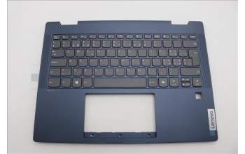 Lenovo 5CB1N61409 C-Cover with keyboard, Switzerland, Cosmic Blue, w/Grey Keycaps, UK