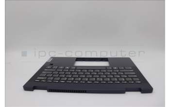 Lenovo 5CB1N61410 C-Cover with keyboard, US English Euro, Cosmic Blue, w/Grey Keycaps, US