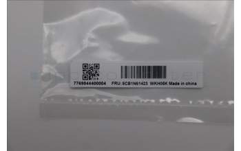 Lenovo 5CB1N61423 Hinge Cover w/Antenna C 83FD White