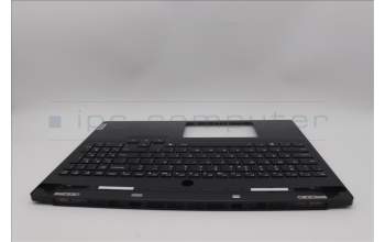 Lenovo 5CB1N61426 C-Cover with keyboard, US English Euro, Eclipse Black, White Backlight, US