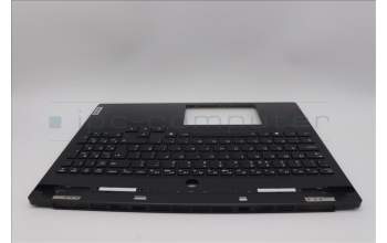 Lenovo 5CB1N61433 C-Cover with keyboard, UK English, Eclipse Black, White Backlight, UK