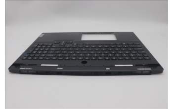 Lenovo 5CB1N61456 C-Cover with keyboard, English, Eclipse Black, RGB Backlight, US