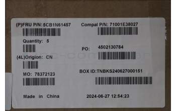 Lenovo 5CB1N61457 COVER Upper Case ASM_GRE C 83FD EB RGB