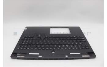Lenovo 5CB1N61458 C-Cover with keyboard, US English Euro, Eclipse Black, RGB Backlight, US