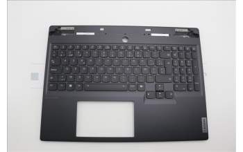 Lenovo 5CB1N61477 C-Cover with keyboard, Belgian, Eclipse Black, RGB Backlight, UK