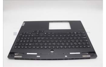 Lenovo 5CB1N61480 C-Cover with keyboard, Switzerland, Eclipse Black, RGB Backlight, UK