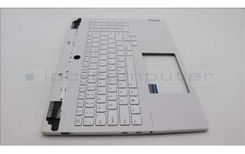Lenovo 5CB1N61487 C-Cover with keyboard, English, White, RGB Backlight, US