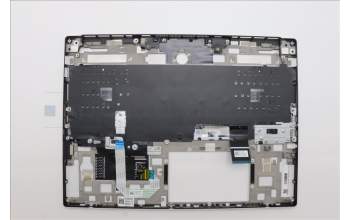 Lenovo 5CB1N62151 C-Cover with keyboard, German, White, RGB Backlight, UK