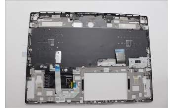 Lenovo 5CB1N62157 C-Cover with keyboard, Belgian, White, RGB Backlight, UK