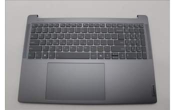 Lenovo 5CB1N62230 C-Cover with keyboard, Greek, Luna Grey, w/puresight pro logo, US