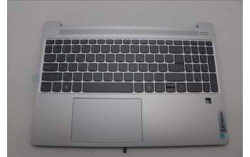 Lenovo 5CB1N65010 C-Cover with keyboard,Hebrew,Cloud Grey,Backlight,Fingerprint