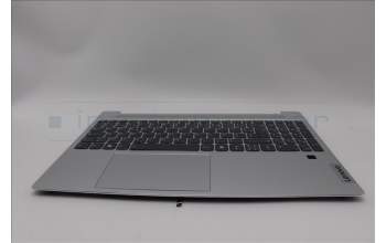 Lenovo 5CB1N78872 C-Cover with keyboard, French, Cloud Grey, Backlight, Fingerprint, US