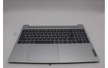 Lenovo 5CB1N78895 C-Cover with keyboard, UK English, Cloud Grey, Backlight, Non-Fingerprint, UK