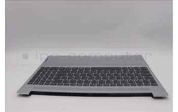 Lenovo 5CB1N78899 C-Cover with keyboard, Portuguese, Cloud Grey, Backlight, Non-Fingerprint, UK