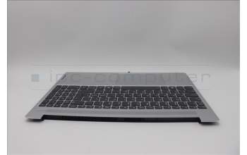 Lenovo 5CB1N78902 C-Cover with keyboard, Nordic, Cloud Grey, Backlight, Non-Fingerprint, UK