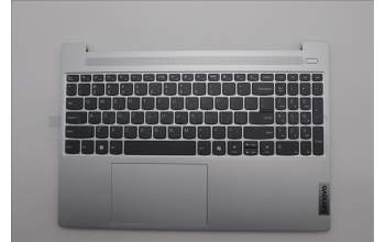 Lenovo 5CB1N78946 C-Cover with keyboard, English, Cloud Grey, Non-Backlight, Non-Fingerprint, US
