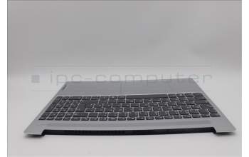 Lenovo 5CB1N78965 C-Cover with keyboard, German, Cloud Grey, Non-Backlight, Non-Fingerprint, UK