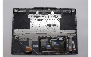 Lenovo 5CB1N84657 C-Cover with keyboard, Spanish, Luna Grey, Backlight, UK