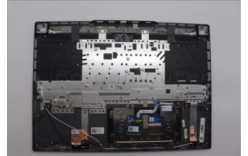 Lenovo 5CB1N84663 C-Cover with keyboard, French, Luna Grey, Backlight, US