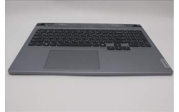 Lenovo 5CB1N84682 C-Cover with keyboard, Russian, Luna Grey, RGB Backlight, US