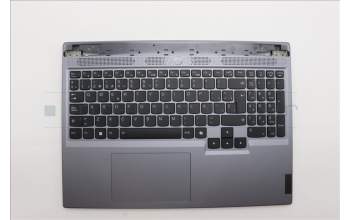 Lenovo 5CB1N84688 C-Cover with keyboard, Spanish, Luna Grey, RGB Backlight, UK