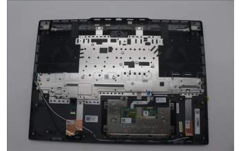 Lenovo 5CB1N84693 C-Cover with keyboard, Nordic, Luna Grey, RGB Backlight, UK