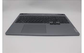 Lenovo 5CB1N84703 C-Cover with keyboard, Czech Slovakian, Luna Grey, RGB Backlight, UK
