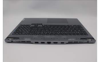 Lenovo 5CB1N84703 C-Cover with keyboard, Czech Slovakian, Luna Grey, RGB Backlight, UK