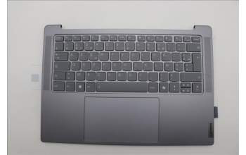 Lenovo 5CB1N90770 C-Cover with keyboard, French, Luna Grey, US