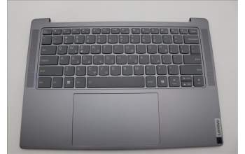 Lenovo 5CB1N90778 C-Cover with keyboard, Greek, Luna Grey, US