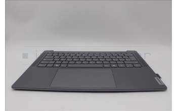 Lenovo 5CB1N90786 C-Cover with keyboard, Italian, Luna Grey, UK