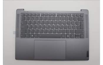 Lenovo 5CB1N90803 C-Cover with keyboard, Switzerland, Luna Grey, w/puresight pro logo, UK
