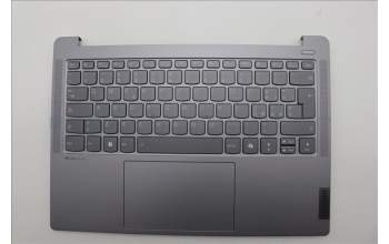 Lenovo 5CB1N90834 C-Cover with keyboard, Italian, Arctic Grey, UK