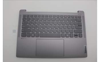 Lenovo 5CB1N90840 C-Cover with keyboard, Russian, Arctic Grey, US