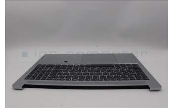Lenovo 5CB1N90993 C-Cover with keyboard, Bulgarian, Cloud Grey, Backlight, Fingerprint, UK