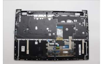 Lenovo 5CB1N91029 C-Cover with keyboard, Belgian, Cloud Grey, Backlight, Non-Fingerprint, UK