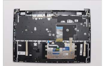 Lenovo 5CB1N92821 C-Cover with keyboard, Italian, Cloud Grey, Non-Backlight, Fingerprint, UK