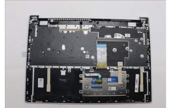 Lenovo 5CB1N92822 C-Cover with keyboard, Spanish, Cloud Grey, Non-Backlight, Fingerprint, UK