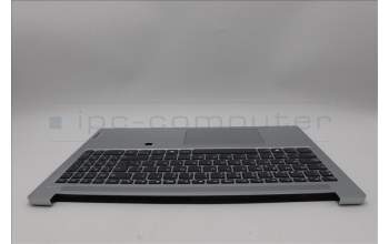 Lenovo 5CB1N92822 C-Cover with keyboard, Spanish, Cloud Grey, Non-Backlight, Fingerprint, UK