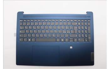 Lenovo 5CB1N92975 C-Cover with keyboard, Italian, Abyss Blue, Non-Backlight, Fingerprint, UK