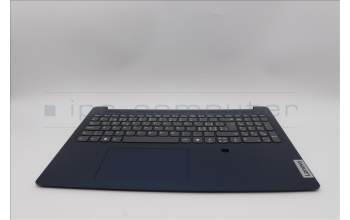 Lenovo 5CB1N93711 C-Cover with keyboard, Switzerland, Abyss Blue, Non-Backlight, Fingerprint, UK