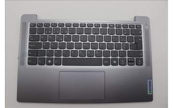 Lenovo 5CB1N94700 C-Cover with keyboard, Portuguese, Arctic Grey, Non-Backlight, Non-Fingerprint, UK